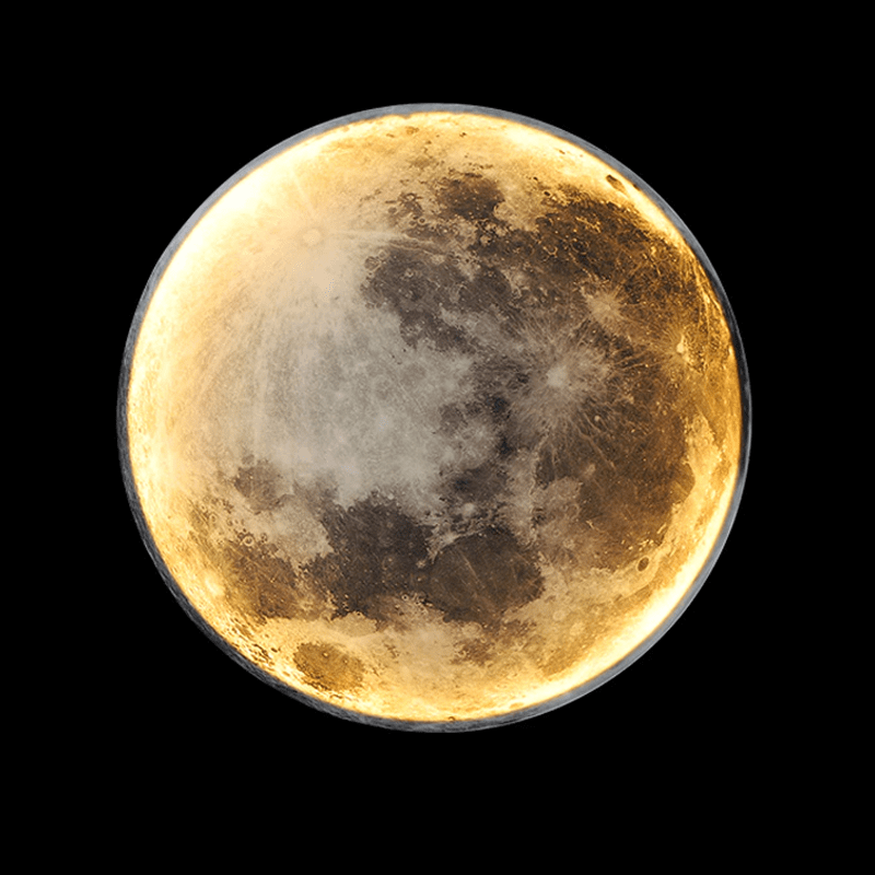 LunaLight Wandleuchte als perfektes Dekorelement für moderne Innenräume.