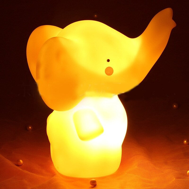 Lichtfreund | Kabellose Nachtlampe mit Tiermotiv für Geborgenheit & Sicherheit | Gelb