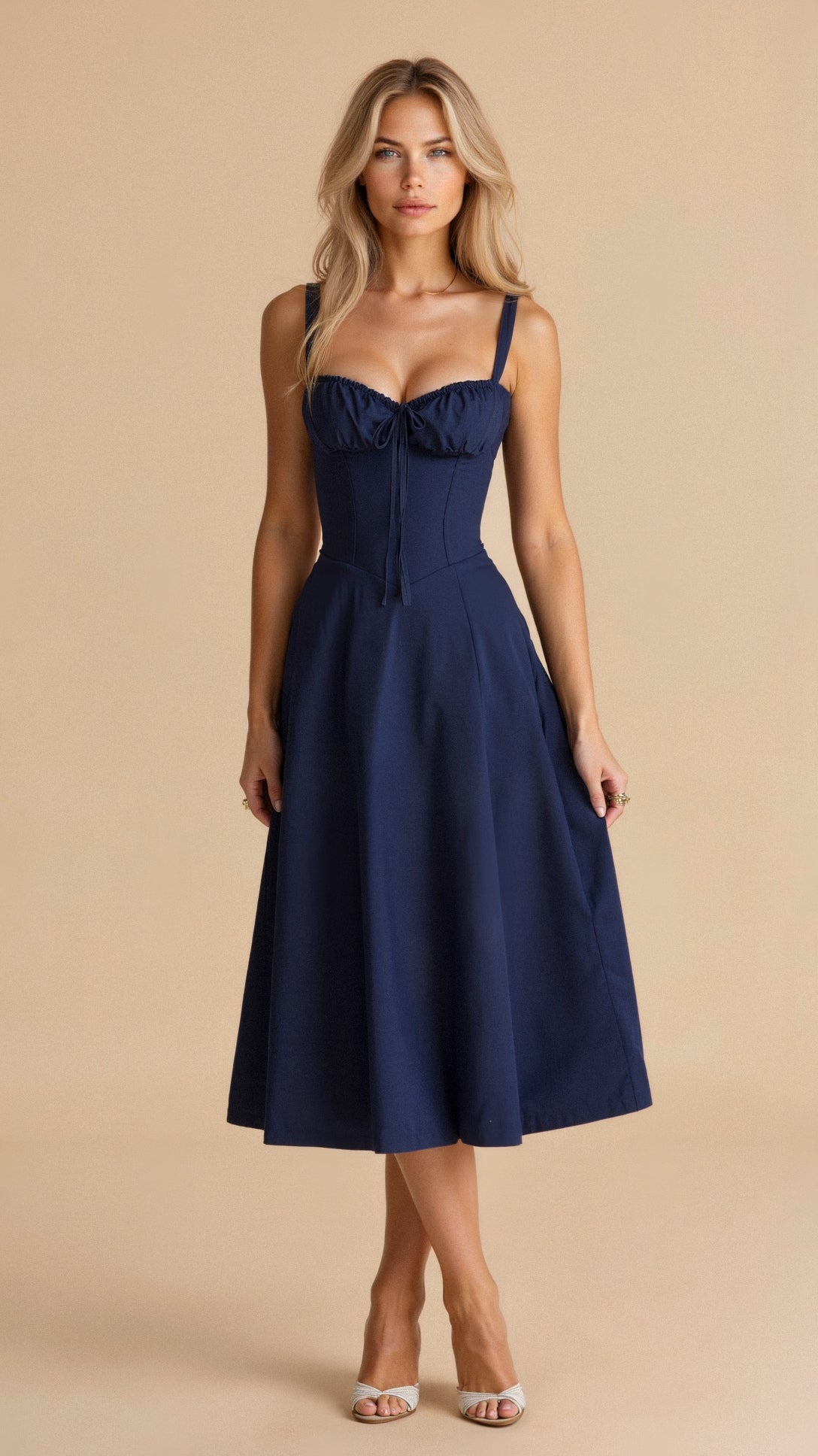 Elegantes Sommerkleid Mit Blumenmuster Für Damen | Mini
