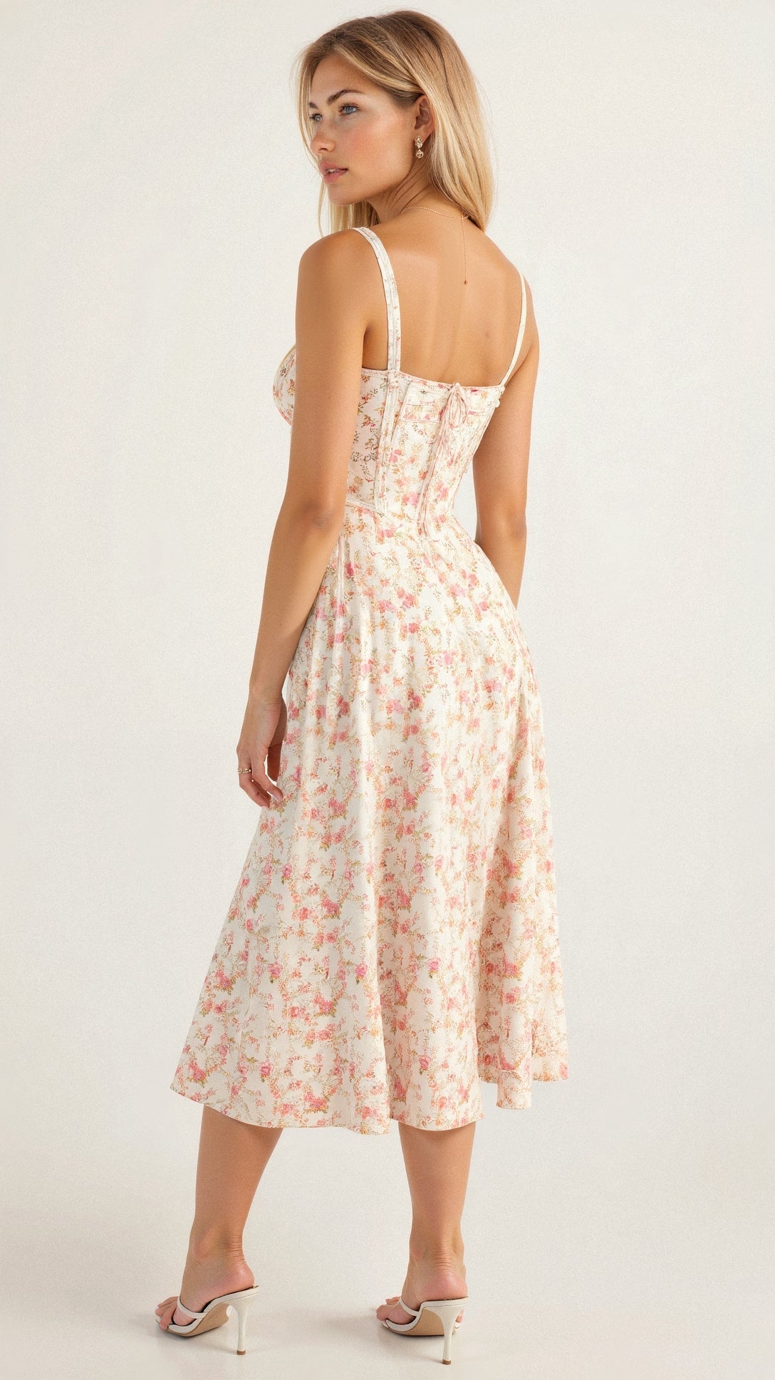 Elegantes Sommerkleid Mit Blumenmuster Für Damen | Mini