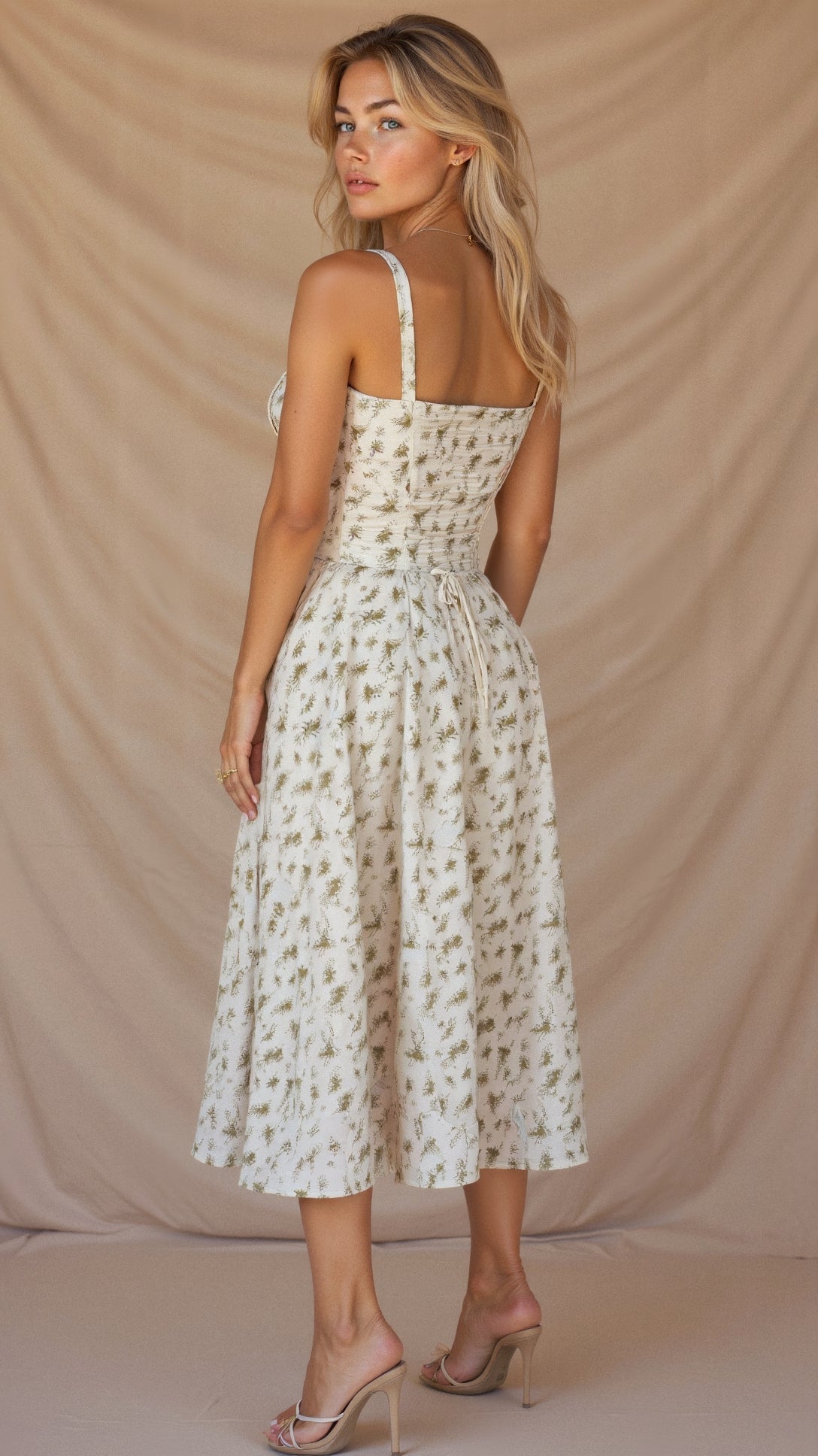 Elegantes Sommerkleid Mit Blumenmuster Für Damen | Mini