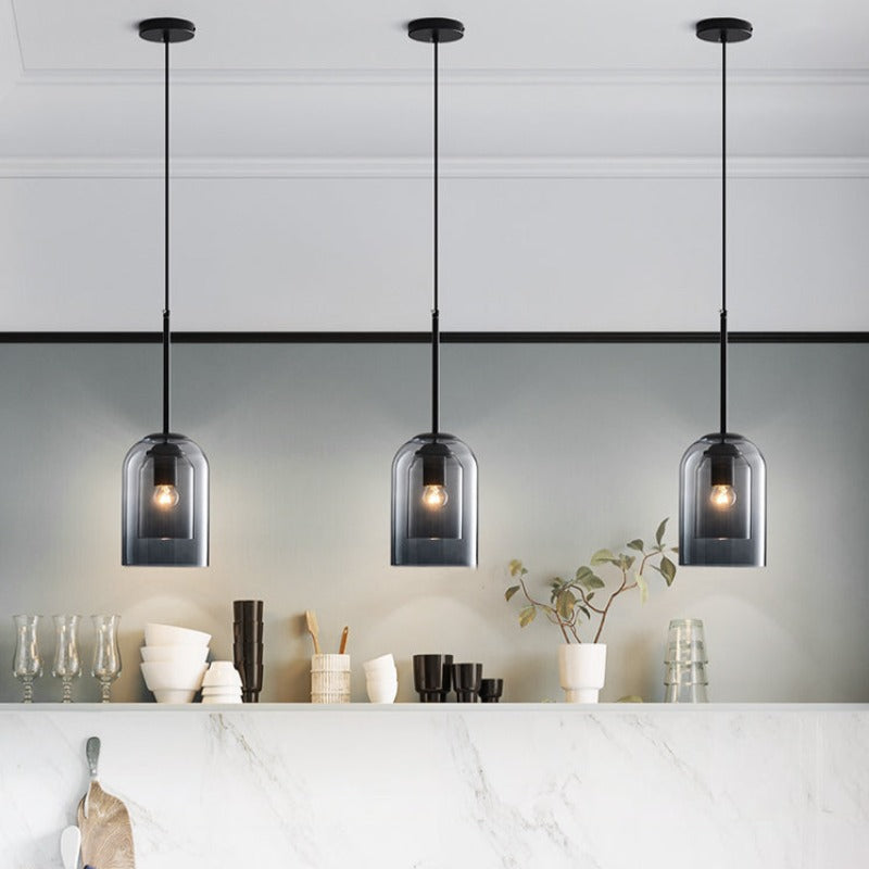 Pendelleuchte Modernes Glas-Design GlanzZeit – hochwertige Glas-Pendelleuchte mit zeitgemäßem Design.