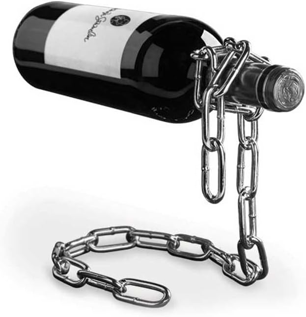 VineChain – Weinflaschenhalter für eine elegante und originelle Dekoration.