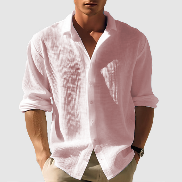 Stylisches Sommerhemd Für Herren | Langarm