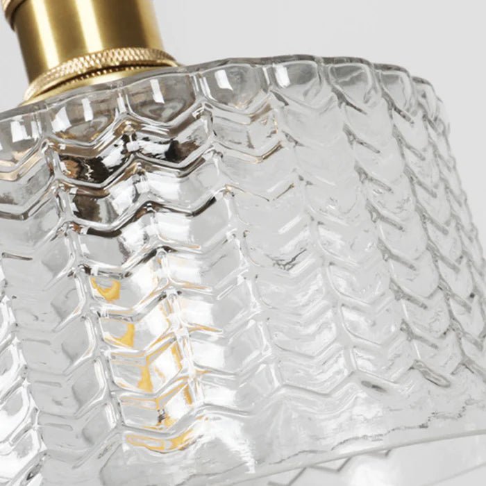 GlasLicht Hängeleuchte mit grünem Glas für einen Hauch von Vintage.