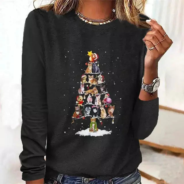 Damen Weihnachts Pullover | Langarm