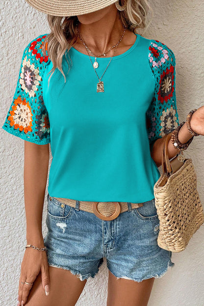 Kurzarm Sommertop Für Damen | Häkeln