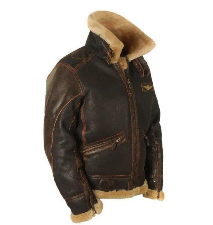 Herren Flug Jacke | Stehkragen