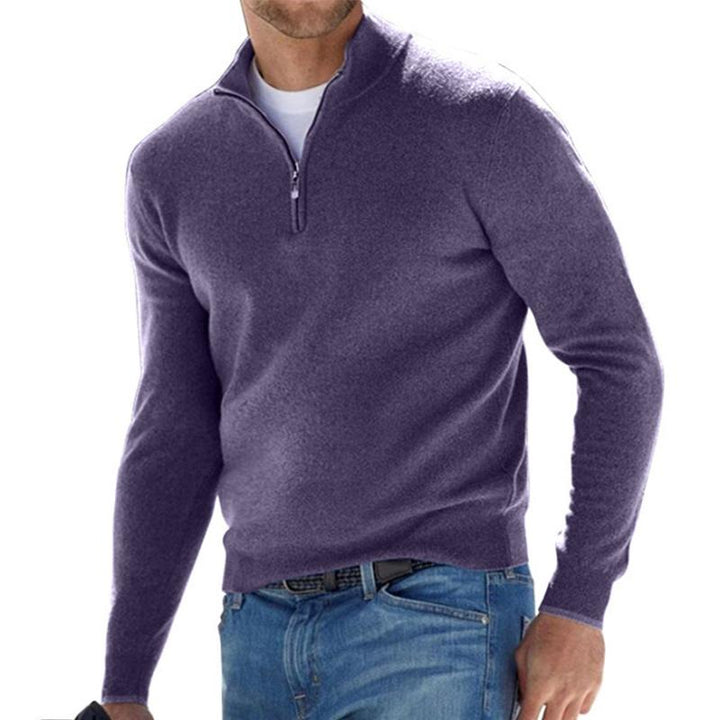 Herren Warm Strick Pullover | Langarm