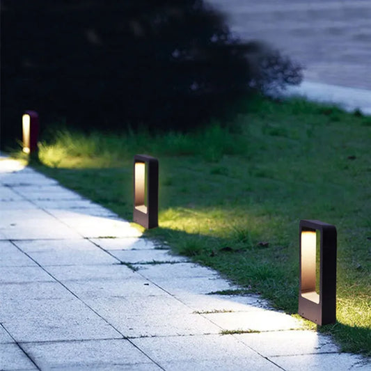 Moderne Wasserdichte LED Landschafts Außenleuchte