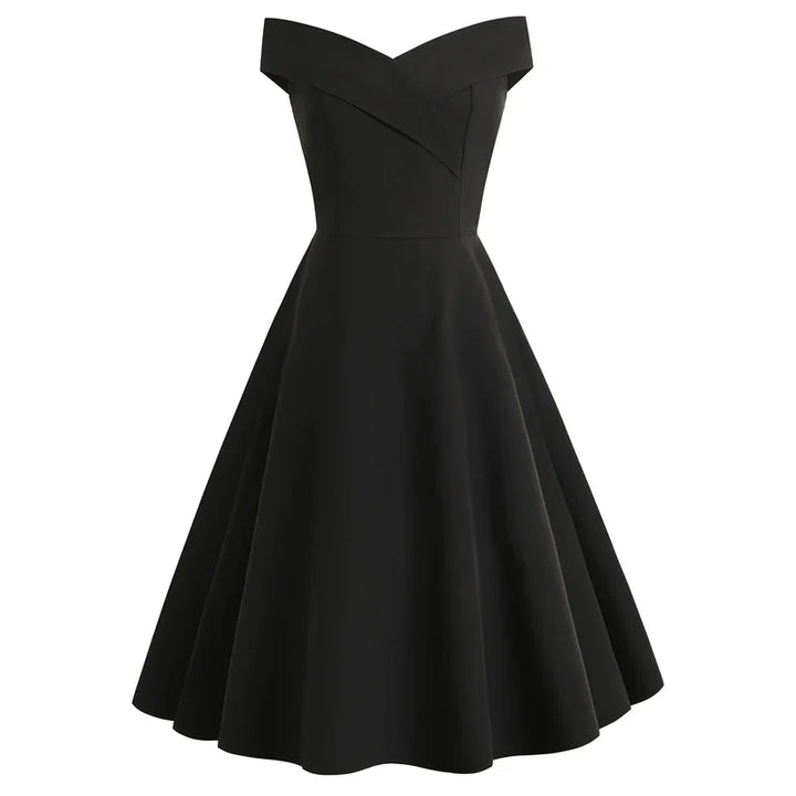 Schulterfreies Ballkleid Für Damen | Midi