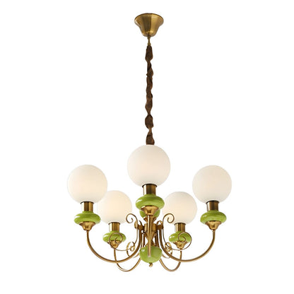 Elegante Leuchten - Kreativer Art Déco-Kronleuchter