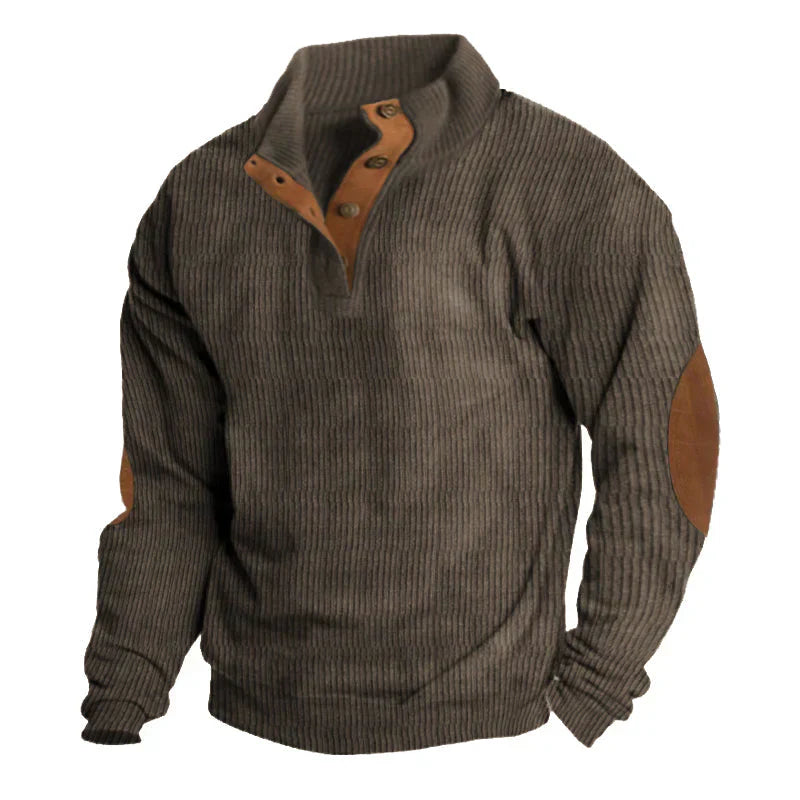 Herren-Pullover im Weinlese-Stil | Strick