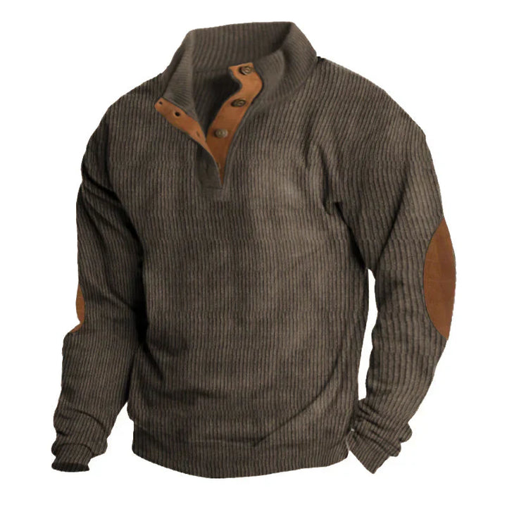 Herren-Pullover im Weinlese-Stil | Strick