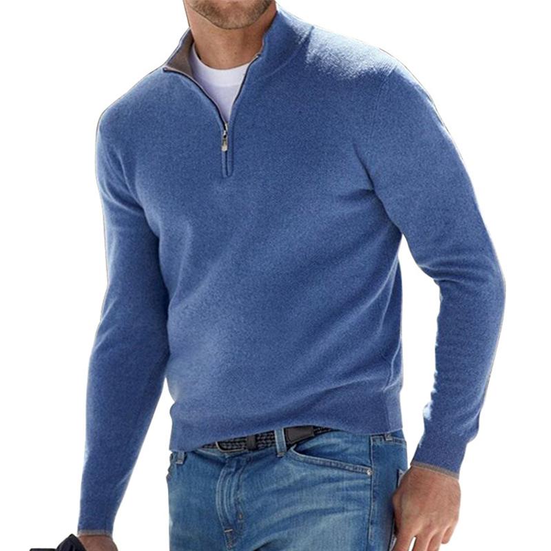 Herren Warm Strick Pullover | Langarm