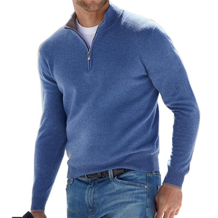 Herren Warm Strick Pullover | Langarm