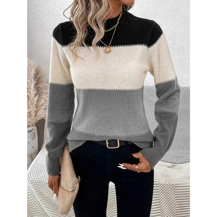 Damen Gestrickter Winter Pullover | Warme