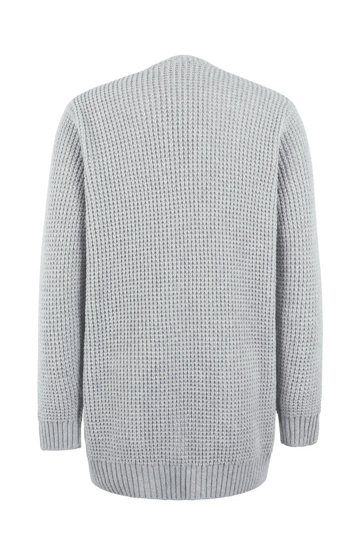 Damen Langärmlige Strickjacke | Klassisch