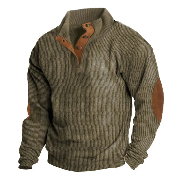Herren-Pullover im Weinlese-Stil | Strick
