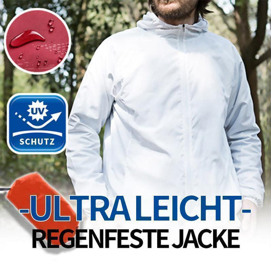 Windfeld | Unisex leichte wasserdichte Windjacke | Weiß