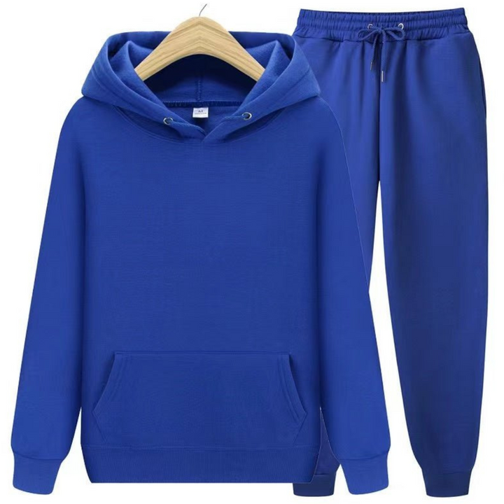 Herren Kapuzenpullover und Jogginghose Set | Lockere Passform