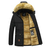 Herren Winter Parka | Abnehmbare Haube
