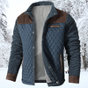 Herren Gesteppt Jacke | Diamantmuster