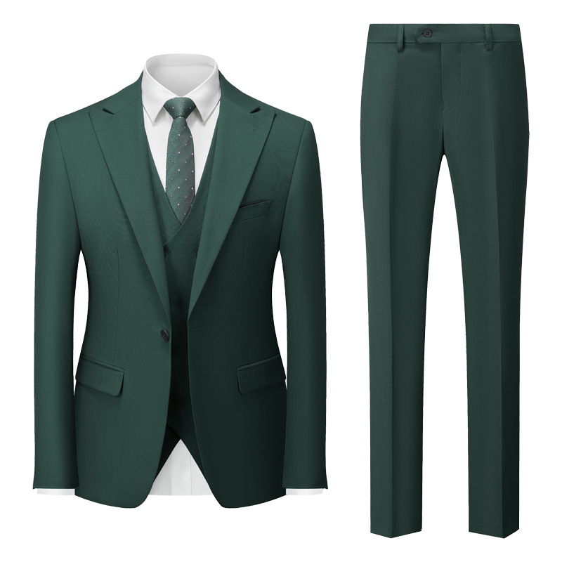 Herren Moderne Klassisch 3-Teilig Hochzeitsgast Anzug Set | Formelle