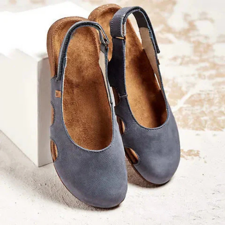 Bequeme Sandalen für Damen | Geschlossene Zehenpartie