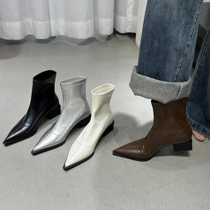Damen Stylisch Stiefel | Spitz Zehen