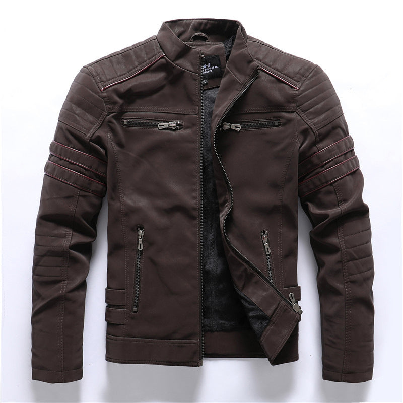 Herrenjacke mit Reißverschluss | Reißverschlusstasche