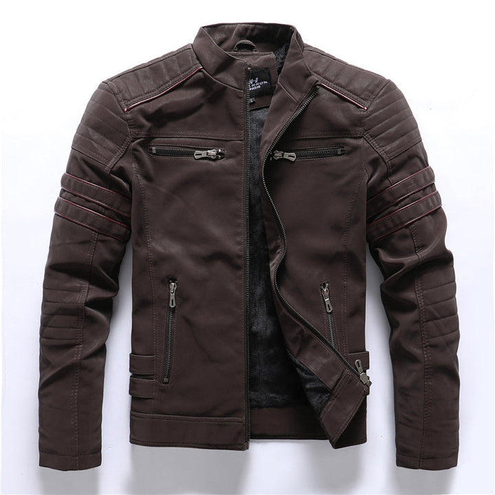 Herrenjacke mit Reißverschluss | Reißverschlusstasche