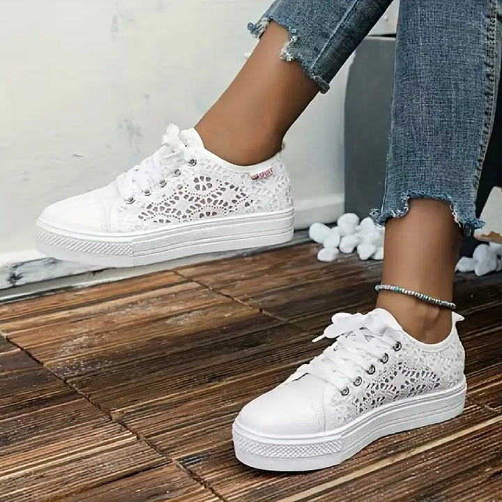 Bequeme Damenschuhe Mit Schnürung | Sommer