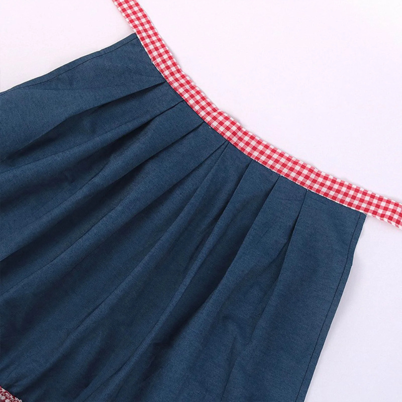 Kurzärmeliges Oktoberfest-Dirndlkleid für Damen