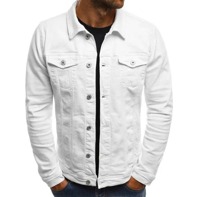 Herren Knopfleiste Freizeitjacke | Stilvoll