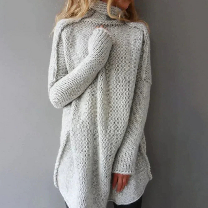 Damen Grau Pullover | Übergröße