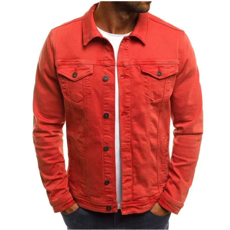 Herren Knopfleiste Freizeitjacke | Stilvoll