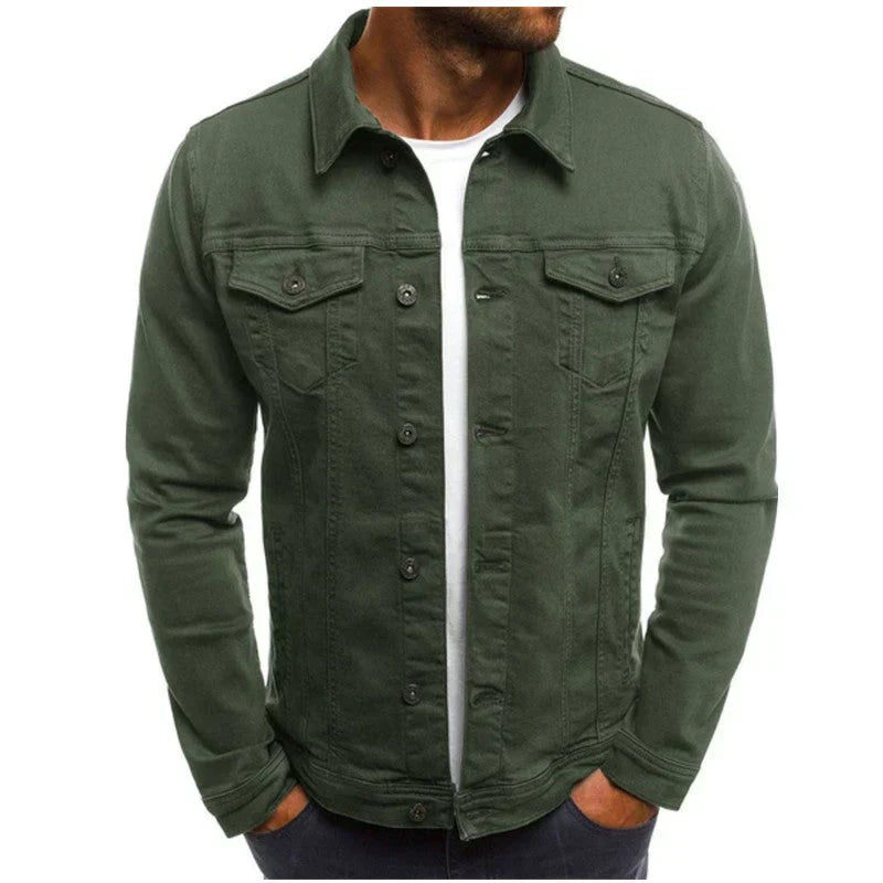 Herren Knopfleiste Freizeitjacke | Stilvoll