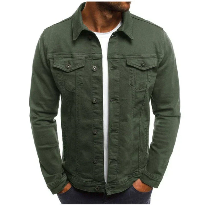 Herren Knopfleiste Freizeitjacke | Stilvoll