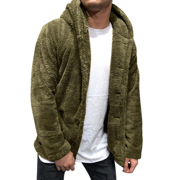 Locker Fleecejacke für Herren | Mit Kapuze