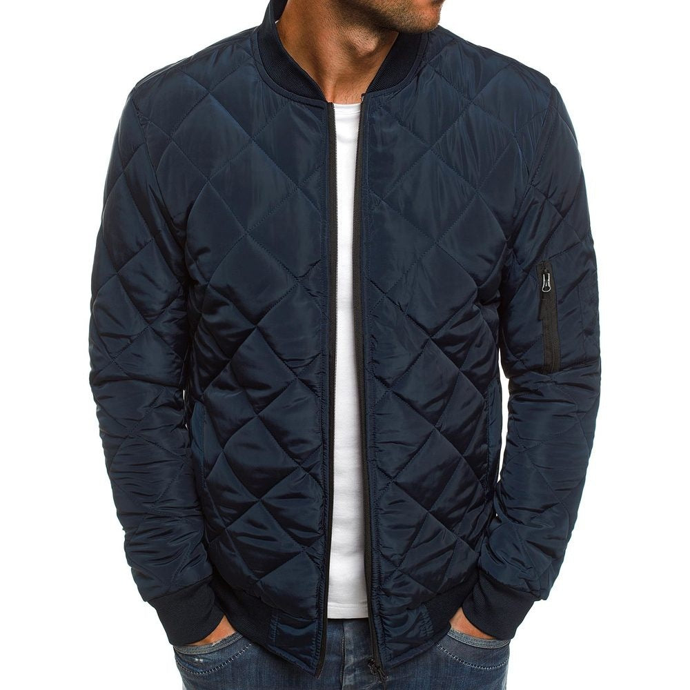 Herren Gesteppt Jacke | Klassisch
