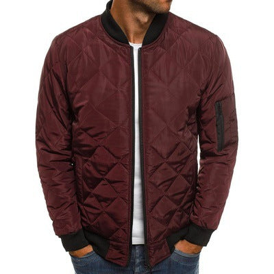 Herren Gesteppt Jacke | Klassisch