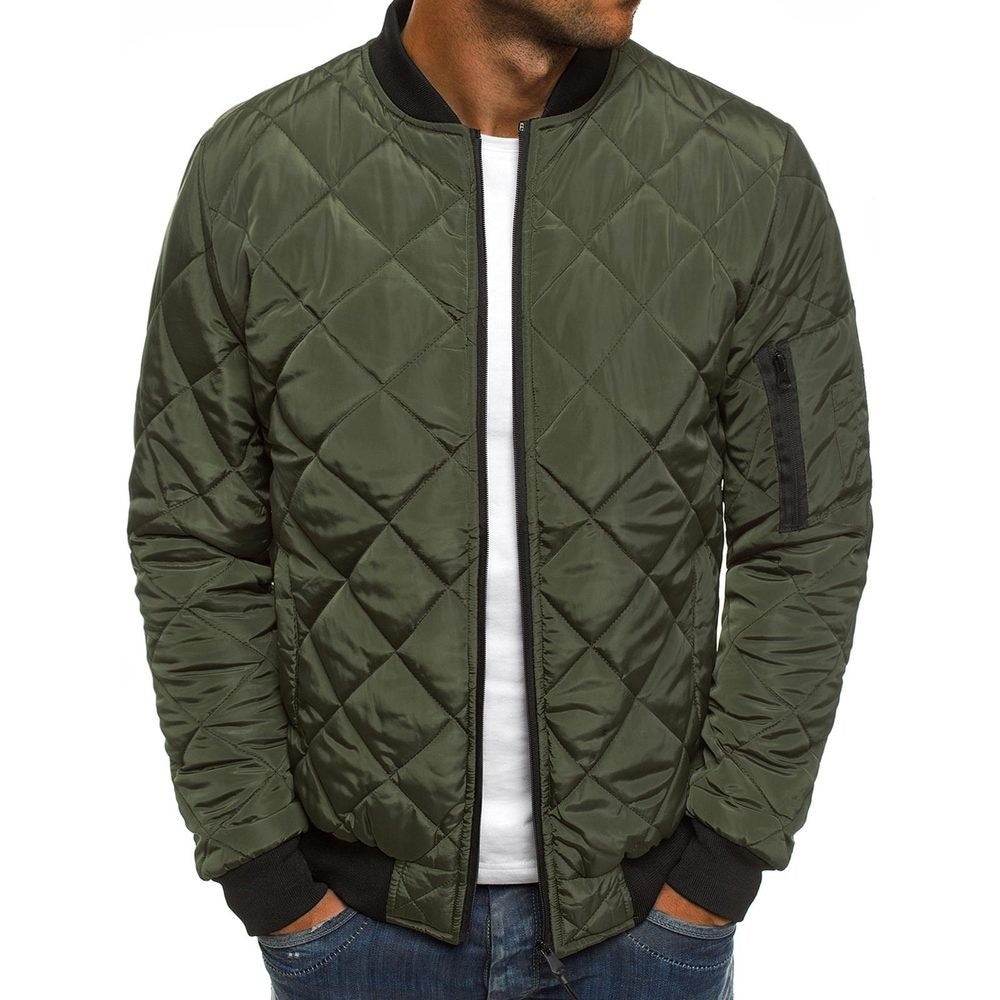 Herren Gesteppt Jacke | Klassisch