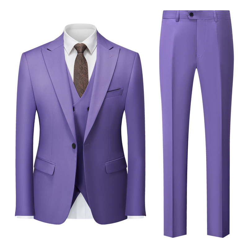 Herren Moderne Klassisch 3-Teilig Hochzeitsgast Anzug Set | Formelle