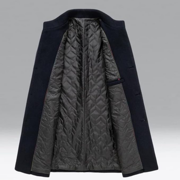 Eleganter Wintermantel für Herren | Formell