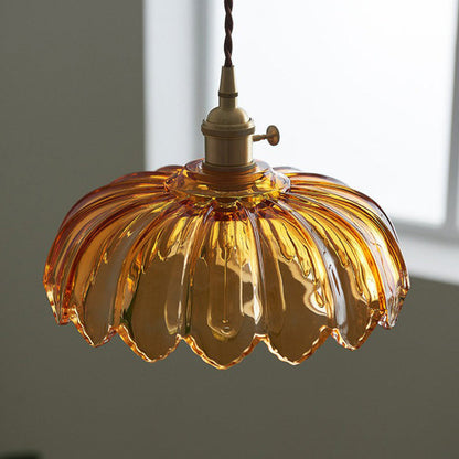 Exquisites Design LichtKunst Hängeleuchte – stilvolle Hängeleuchte aus hochwertigem Glas für das Esszimmer.