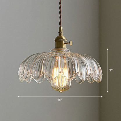 LichtKunst Exquisites Design Hängeleuchte – hochwertige Hängeleuchte aus transparentem Glas für ein helles Ambiente.