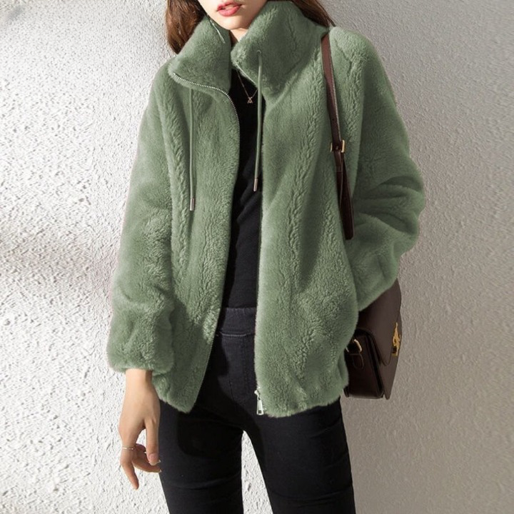Doppelseitig Fleecejacke für Damen | Winter