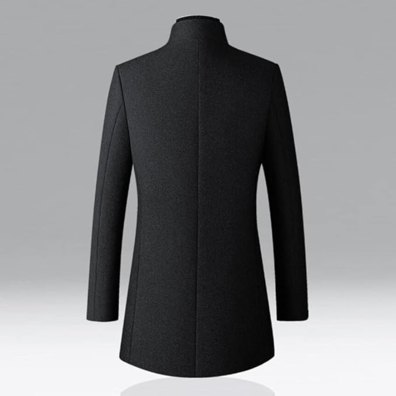 Eleganter Wintermantel für Herren | Formell