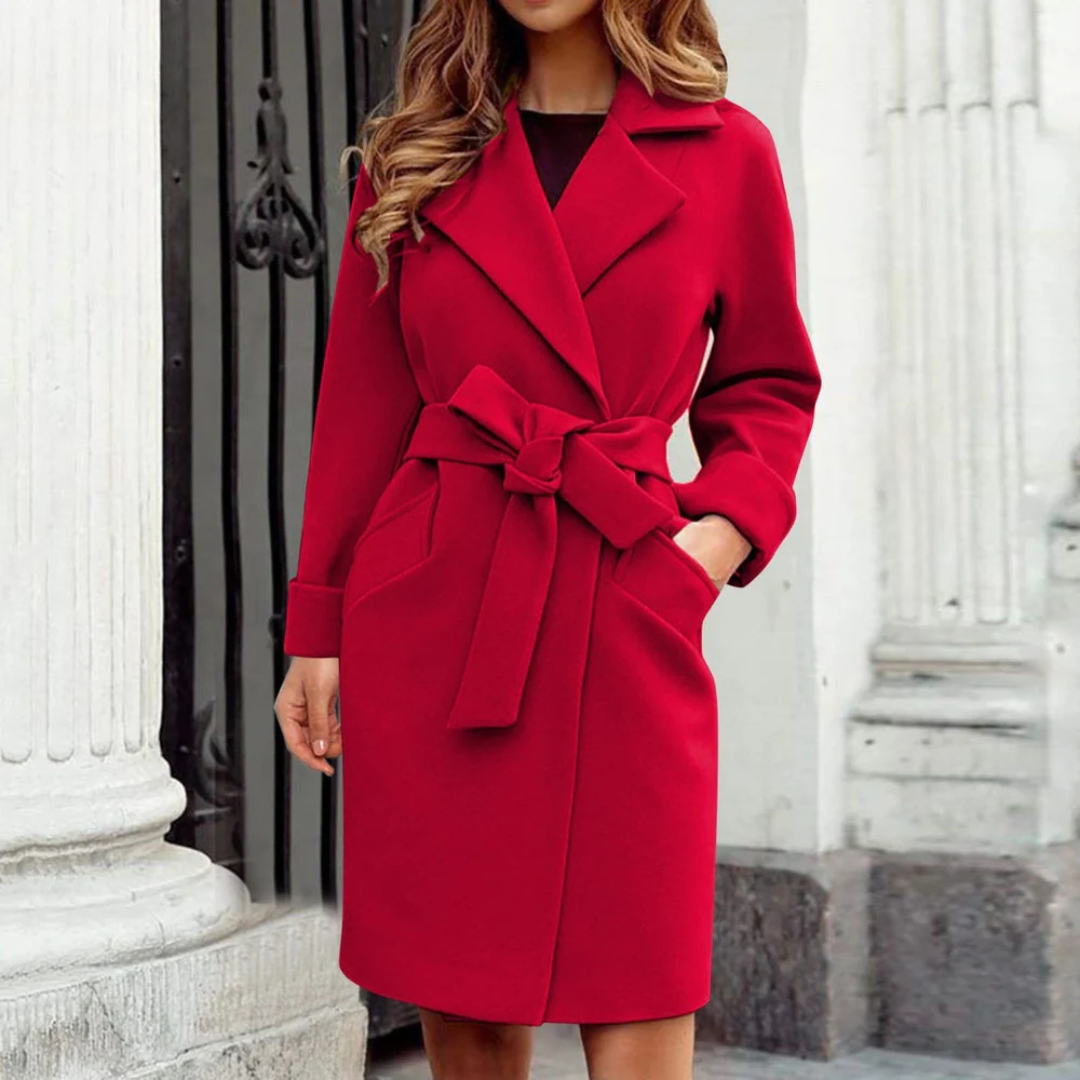 Damen Winter Trenchcoat | Langer